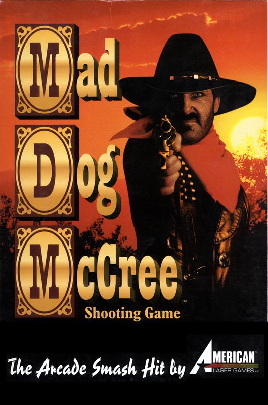 Mad Dog McCree box art for Sega CD